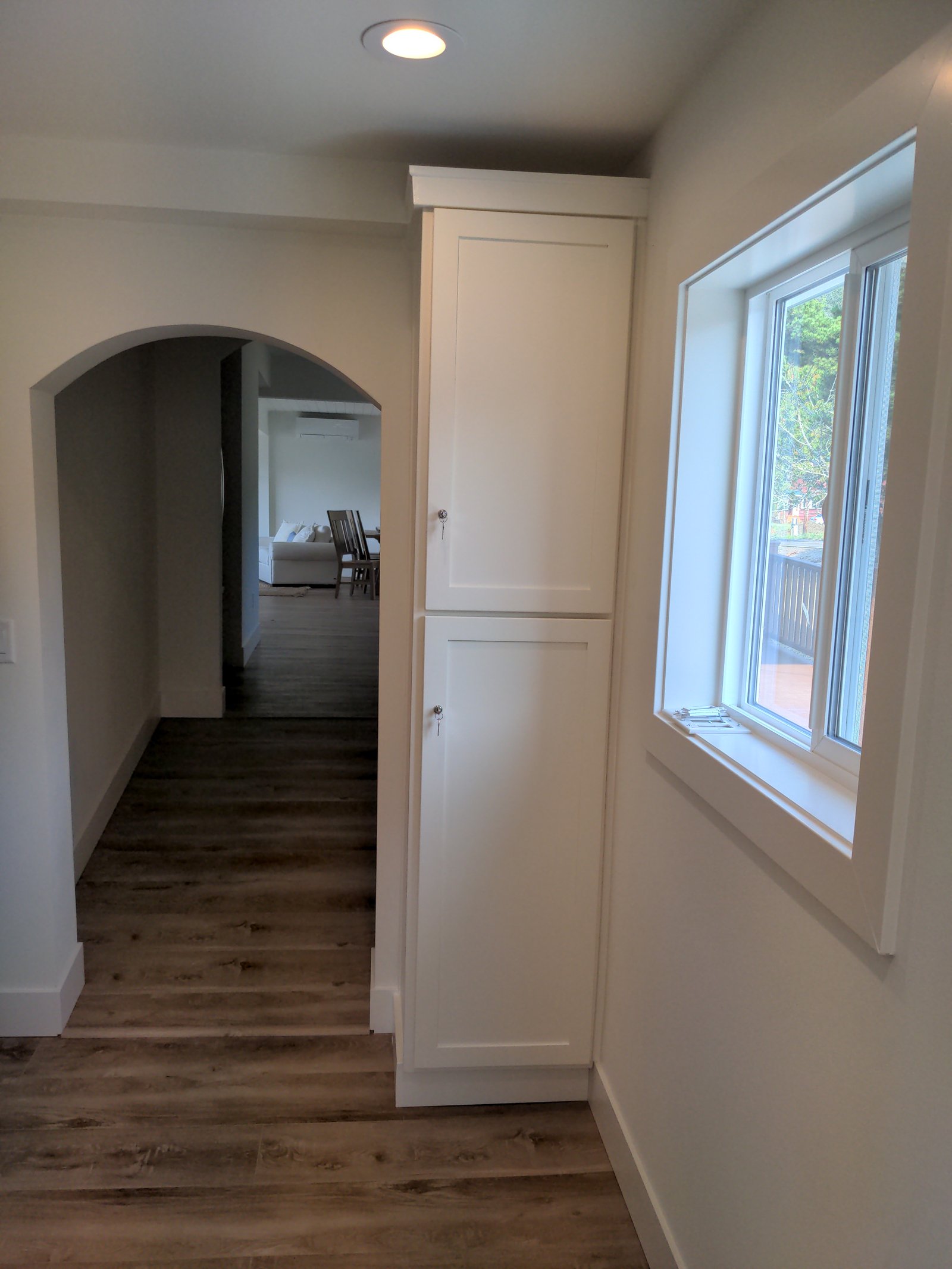 Completed two tone kitchen cabinet build Tillamook Oregon