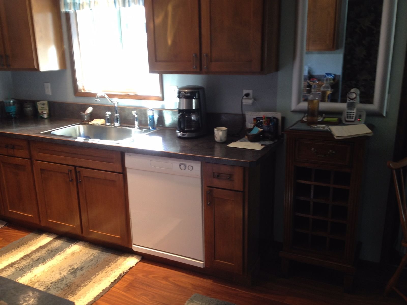 Custom built kitchen cabinetry with crown molding