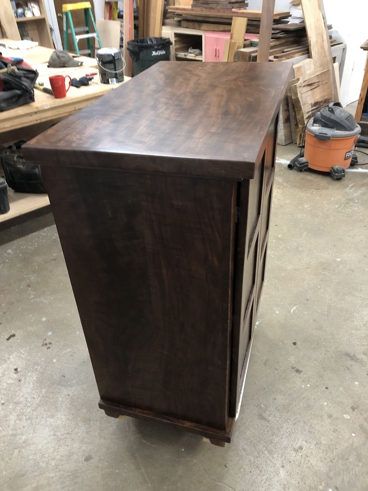 Cabinet drawer and door detail craftsmanship