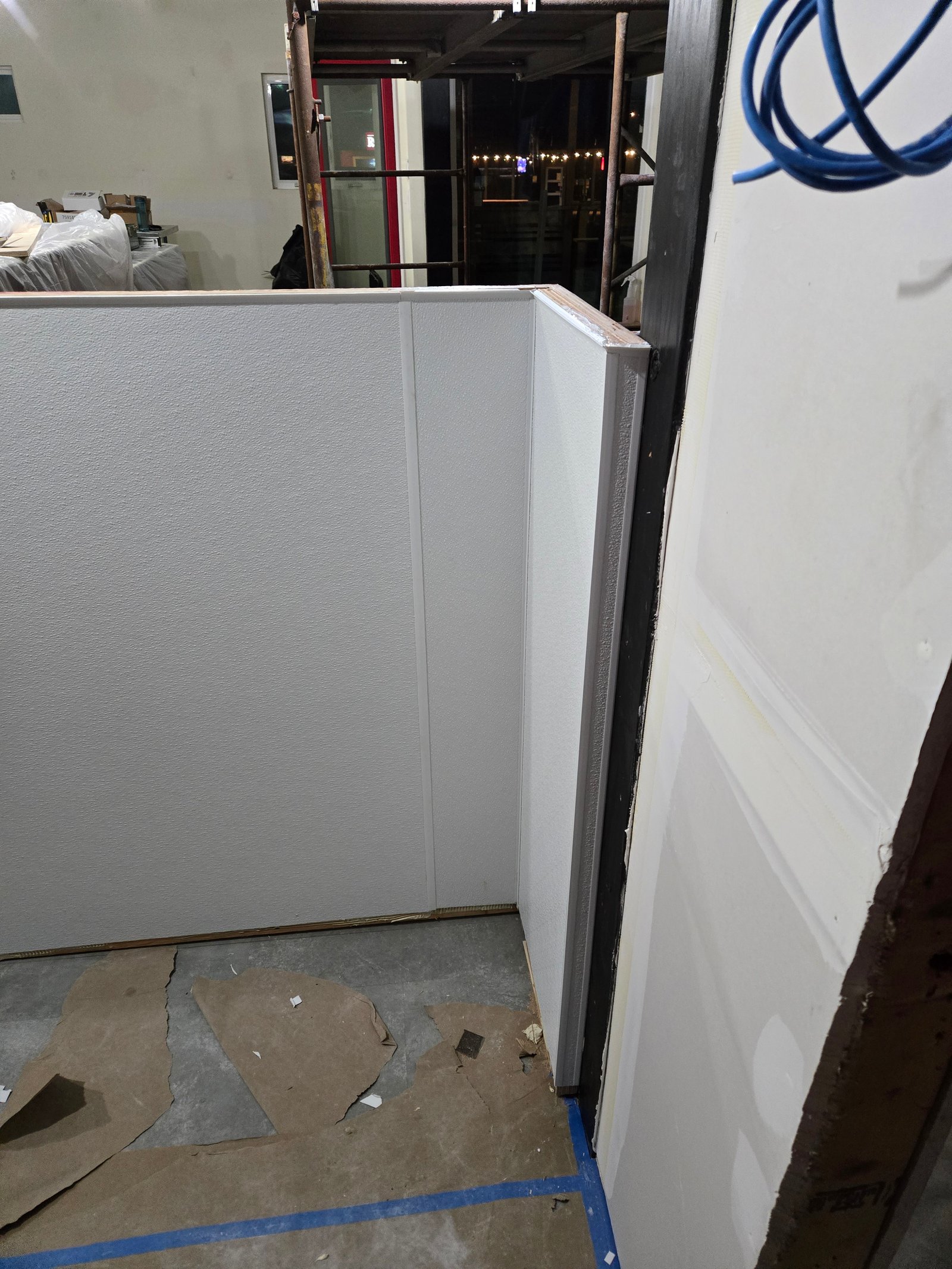 Restaurant bar cabinetry and shelving