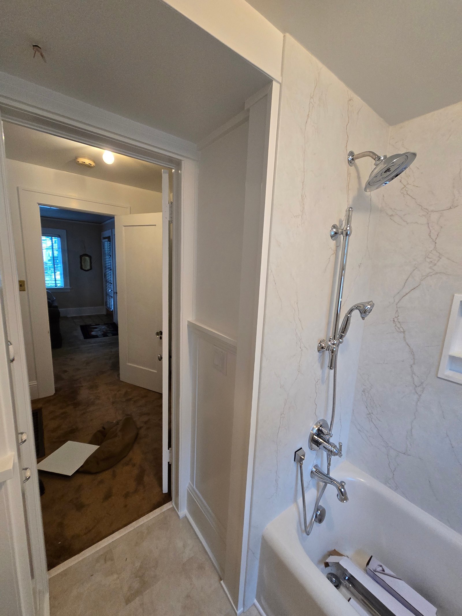 Bathroom restoration with period details