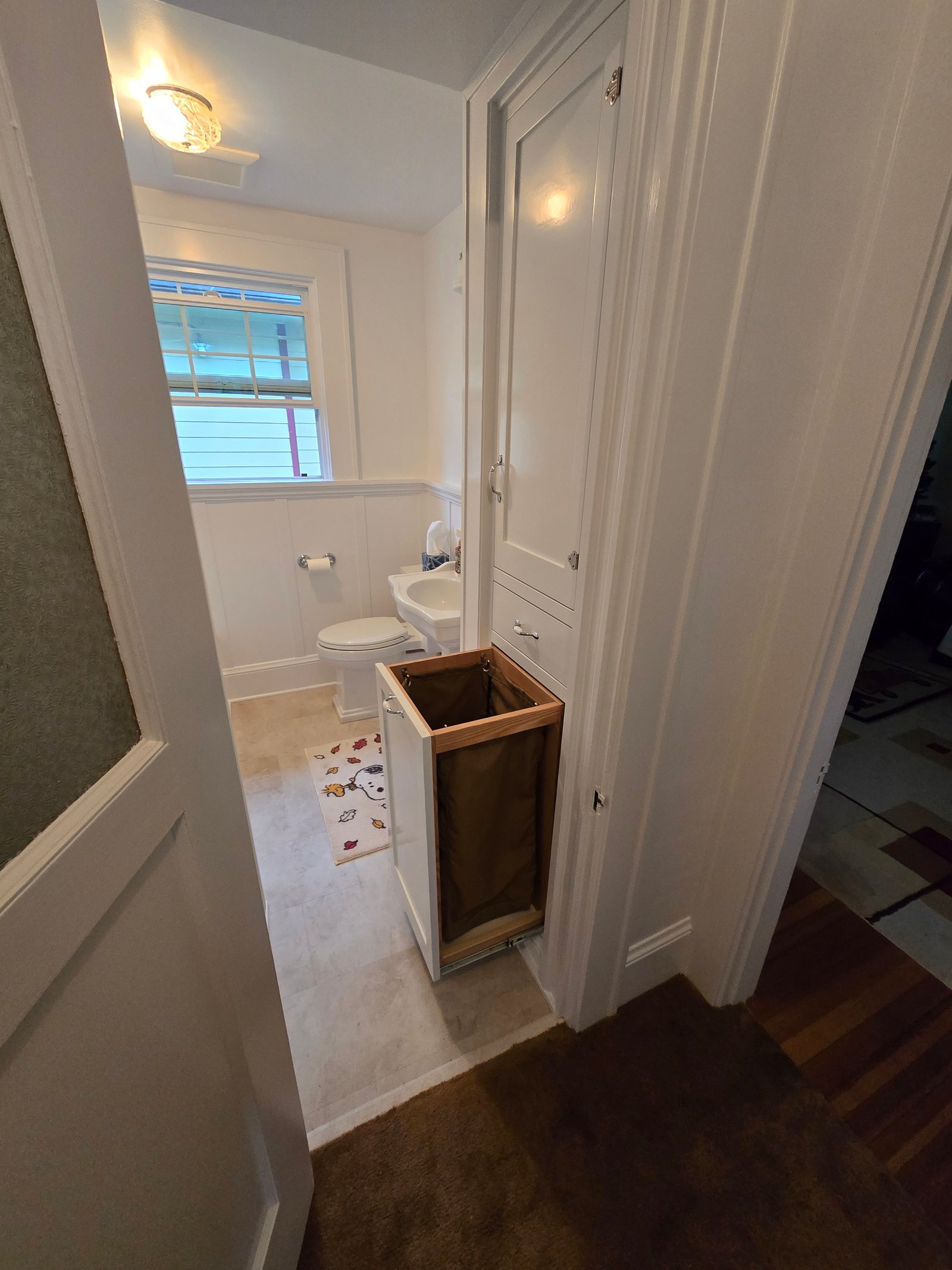 Completed vintage bathroom restoration Tillamook Oregon